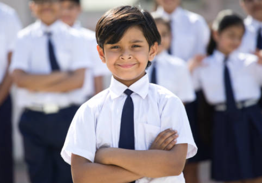 Students at Asmita Science Academy in Virar